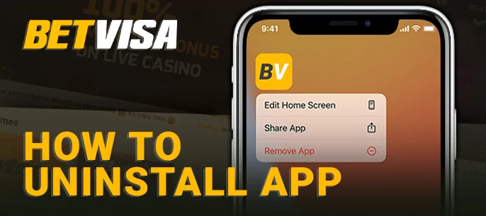 আপনার মোবাইল ডিভাইস থেকে BetVisa ক্যাসিনো অ্যাপ আনইনস্টল করা - বিস্তারিত নির্দেশাবলী