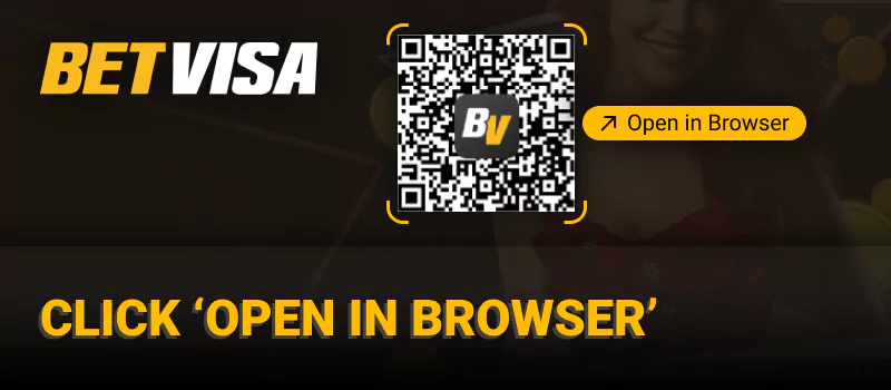 Betvisa ব্রাউজার খুলুন ক্লিক করুন